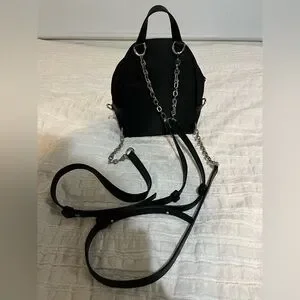 Givenchy | Bags | Givenchy Mini Black Canvas Backpack | Poshmark